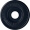 Ekena Millwork Berkshire Ceiling Medallion (Fits Canopies up to 7"), 15 3/4"OD x 3 7/8"ID x 3/4"P, Midnight Dream CM15BEMDF - alternate 1